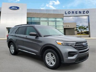 2024 Ford Explorer — rear three-quarter view