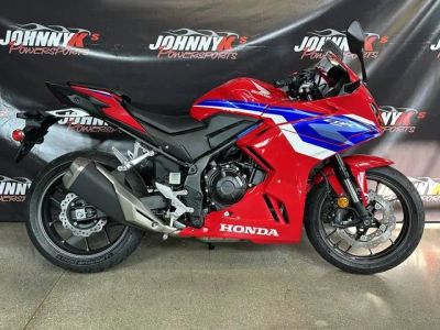 2025 Honda® CBR500R — front three-quarter view