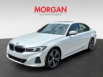 2023 BMW 3 Series — rear three-quarter view