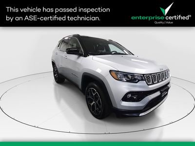 2025 Jeep Compass Limited 4x4 — front three-quarter view