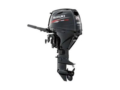 2024 Suzuki Marine DF25A EFI S Electric — front three-quarter view