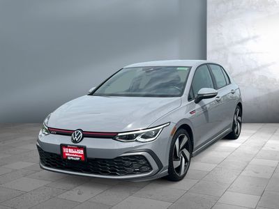 2024 Volkswagen Golf GTI — front three-quarter view