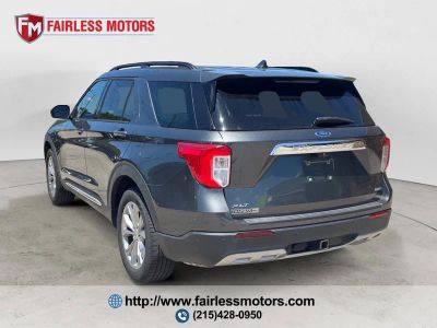2020 Ford Explorer — rear three-quarter view
