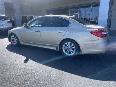 2012 Hyundai Genesis 3.8 — rear three-quarter view