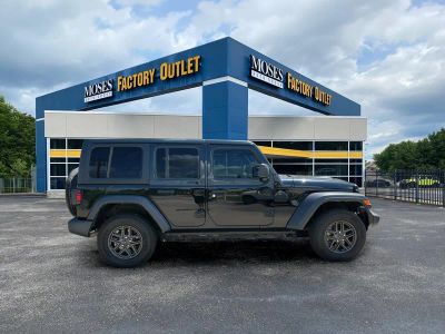 2024 Jeep Wrangler — rear three-quarter view
