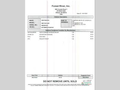 2026 Forest River RV Westbrook — photo 37 view