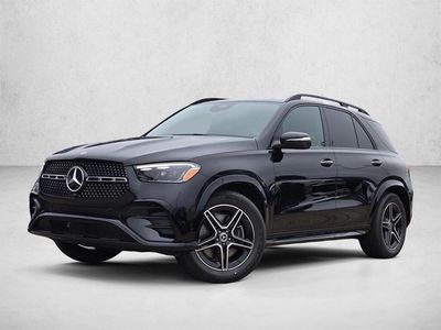 2026 Mercedes-Benz GLE 350 GLE 350 SUV in Black — front three-quarter view