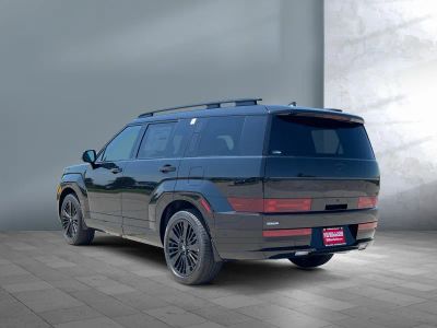 2026 Hyundai Santa Fe Hybrid — rear three-quarter view