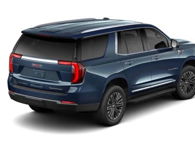 2026 GMC Yukon — rear three-quarter view