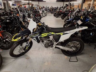 2025 Triumph TF250X — front three-quarter view