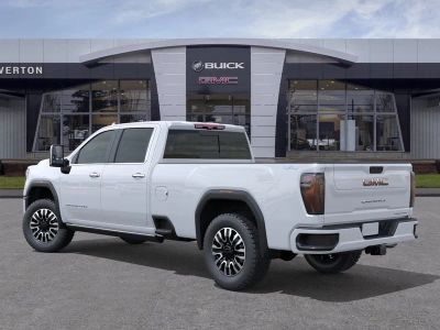 2026 GMC Sierra 3500 HD — rear three-quarter view
