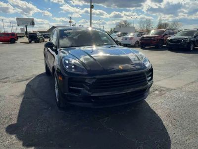 2021 Porsche Macan — rear three-quarter view