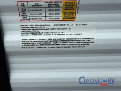 2026 Grand Design Transcend Xplor - Photo 29