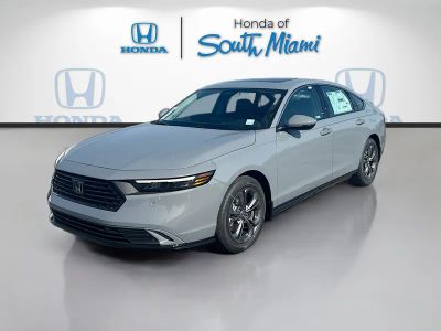 2026 Honda Accord Hybrid — rear three-quarter view