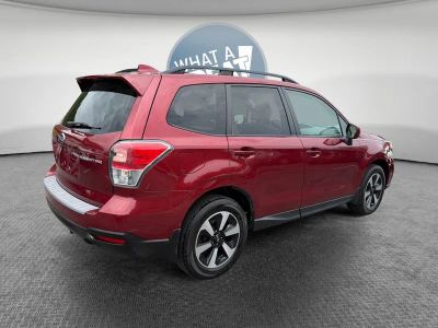2018 Subaru Forester — rear three-quarter view