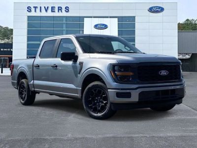 2026 Ford F-150 STX in Silver — front three-quarter view