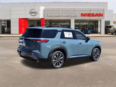 2026 Nissan Pathfinder — rear three-quarter view