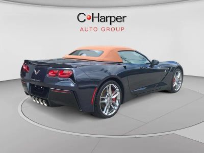 2015 Chevrolet Corvette Stingray — rear three-quarter view