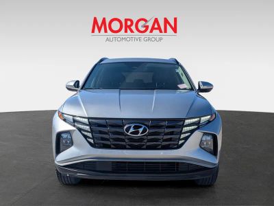 2023 Hyundai Tucson — rear three-quarter view