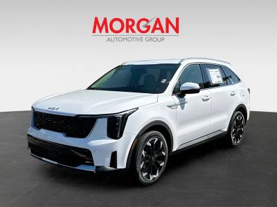 2026 Kia Sorento — rear three-quarter view