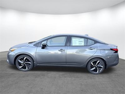 2025 Nissan Versa — rear three-quarter view
