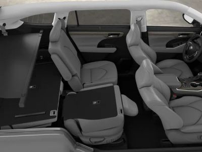2026 Toyota Highlander Hybrid — interior view