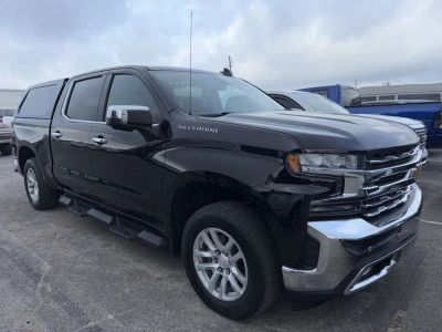 2020 Chevrolet Silverado 1500 LTZ in Black — front three-quarter view