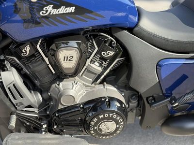 2025 Indian Motorcycle Challenger Dark Horse 112 w/PowerBand Audio Springfield Blue - Photo 10