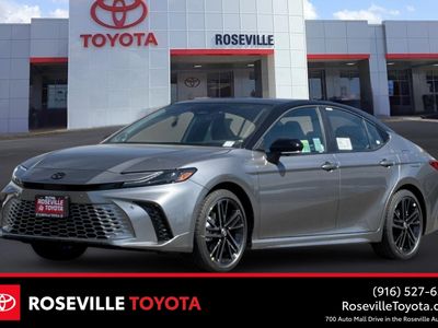 2026 Toyota Camry — front three-quarter view