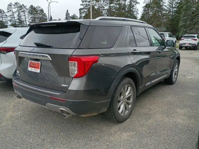 2020 Ford Explorer — rear three-quarter view