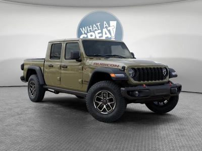2026 Jeep Gladiator Rubicon in 41 Exterior Paint — front three-quarter view