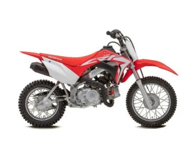 2020 Honda® CRF110F — front three-quarter view