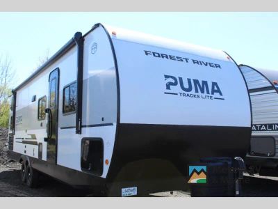2026 Forest River RV Puma Tracks 302BHS — front three-quarter view