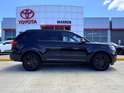 2019 Ford Explorer — rear three-quarter view