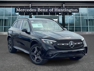 2026 Mercedes-Benz GLC 300 in Black — front three-quarter view