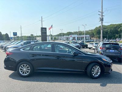 2018 Hyundai Sonata — rear three-quarter view