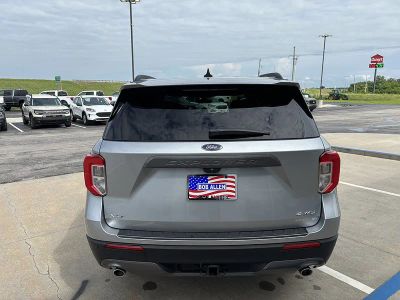 2023 Ford Explorer — rear three-quarter view