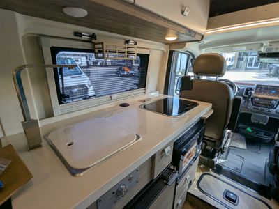 2026 Winnebago Travato — engine compartment view