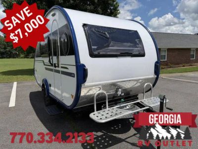 2021 nuCamp 400 Teardrop TAB 400 — front three-quarter view