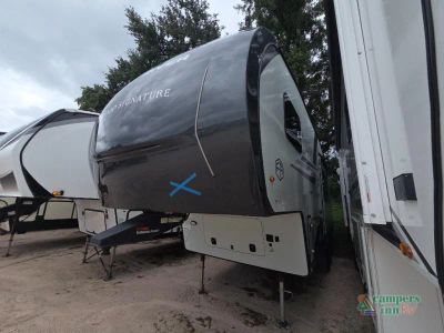 2025 Forest River Rockwood Signature — rear three-quarter view