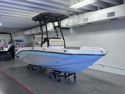 2024 Yamaha Marine 195 FSH Sport — side profile view