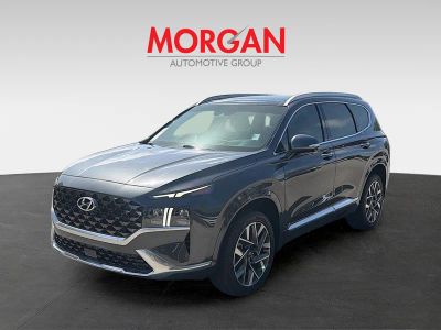 2023 Hyundai Santa Fe — rear three-quarter view