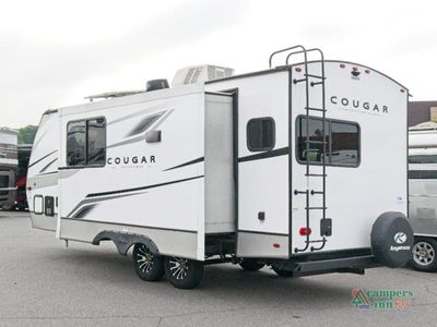 2023 Keystone RV Cougar — rear three-quarter view