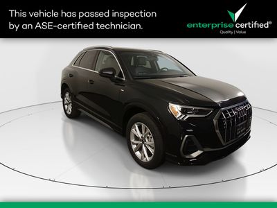 2024 Audi Q3 S line Premium 45 TFSI quattro — front three-quarter view
