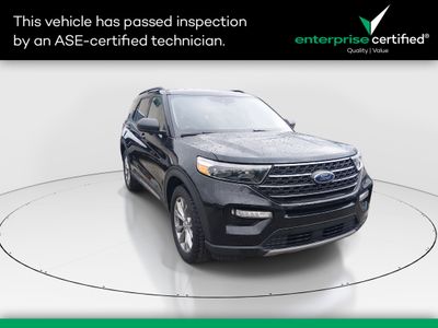 2023 Ford Explorer XLT 4WD — front three-quarter view