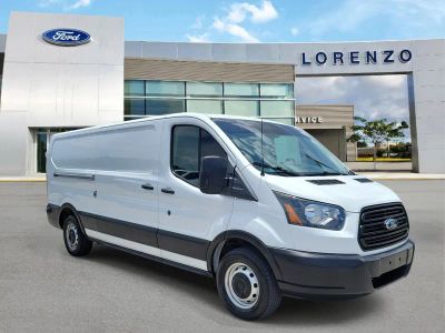 2019 Ford Transit Van — rear three-quarter view
