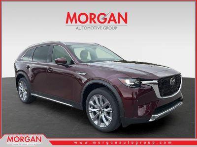 2026 Mazda CX-90 Premium Plus in Artisan Red Premium — front three-quarter view