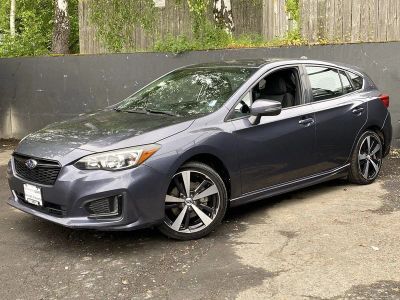 2017 Subaru Impreza Sport in Gray/Gray — front three-quarter view