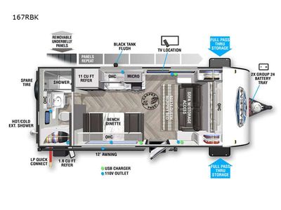2022 Forest River RV Salem FSX - Photo 6