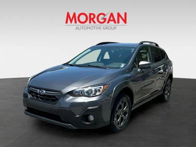 2021 Subaru Crosstrek — rear three-quarter view